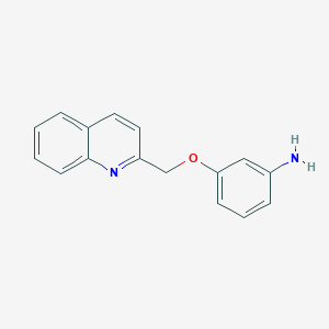 3-(2-Quinolinylmethyloxy)aniline