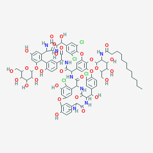 molecular formula C83H88Cl4N8O29 B034676 Kibdelin C2 CAS No. 105997-85-1