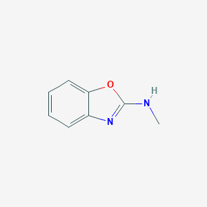 molecular formula C8H8N2O B034686 N-Methyl-1,3-benzoxazol-2-amine CAS No. 19776-98-8