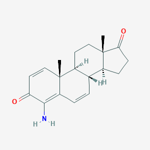 molecular formula C19H23NO2 B034690 Minamestane CAS No. 105051-87-4
