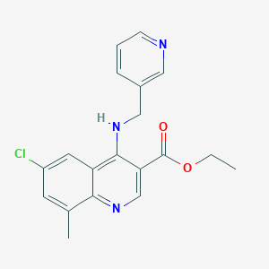 molecular formula C19H18ClN3O2 B3469061 MFCD02363668 