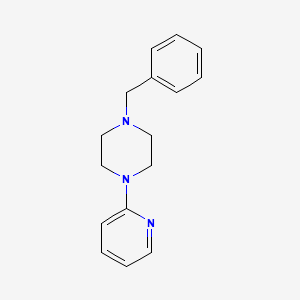 molecular formula C16H19N3 B3469337 2-(4-Benzylpiperazino)pyridine CAS No. 63980-42-7
