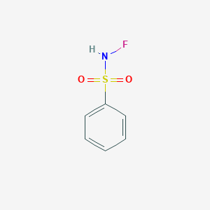 molecular formula C6H6FNO2S B034697 n-Fluorobenzenesulfonamide CAS No. 145490-75-1