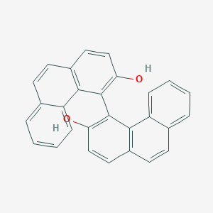 molecular formula C28H18O2 B034698 [4,4'-Biphenanthrene]-3,3'-diol CAS No. 100780-04-9