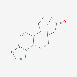 molecular formula C19H22O2 B034708 16-Oxokahweol CAS No. 108664-99-9