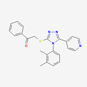 molecular formula C23H20N4OS B3470987 MFCD04065552 