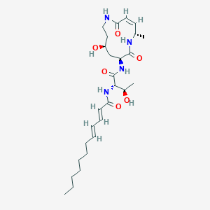 molecular formula C27H44N4O6 B034711 Glidobactin A CAS No. 108351-50-4