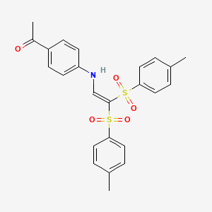 molecular formula C24H23NO5S2 B3471148 MFCD04066634 