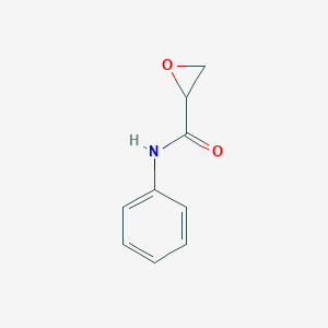 molecular formula C9H9NO2 B034712 N-phenyloxirane-2-carboxamide CAS No. 105427-03-0