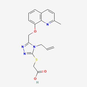 molecular formula C18H18N4O3S B3471338 MFCD04219485 
