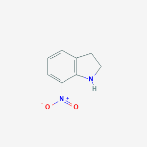 molecular formula C8H8N2O2 B034716 7-硝基吲哚 CAS No. 100820-43-7