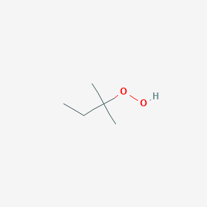 molecular formula C5H12O2 B034729 tert-Amyl hydroperoxide CAS No. 3425-61-4