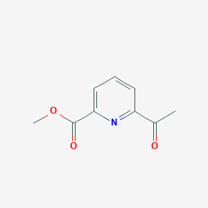 molecular formula C9H9NO3 B034744 Methyl 6-acetylpicolinate CAS No. 110144-24-6