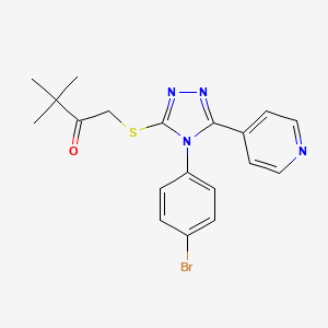 molecular formula C19H19BrN4OS B3475396 SALOR-INT L244058-1EA CAS No. 477330-45-3