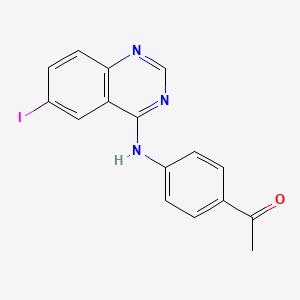 molecular formula C16H12IN3O B3477320 C16H12IN3O 
