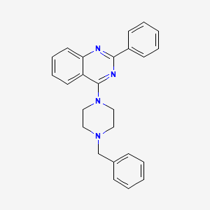 molecular formula C25H24N4 B3477708 AChE/A 