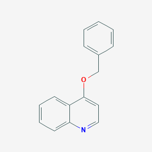 molecular formula C16H13NO B034778 4-苄氧基喹啉 CAS No. 101273-58-9