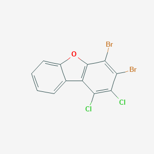 3,4-Dibromo-1,2-dichlorodibenzofuran