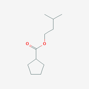 molecular formula C11H20O2 B034788 Isopentyl cyclopentanecarboxylate CAS No. 106083-74-3