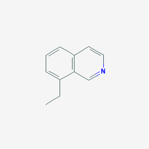 molecular formula C11H11N B034790 8-Ethylisoquinoline CAS No. 102878-60-4