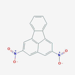 molecular formula C16H8N2O4 B034818 2,5-Dinitrofluoranthene CAS No. 102493-21-0