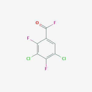 molecular formula C7HCl2F3O B034823 3,5-二氯-2,4-二氟苯甲酰氟 CAS No. 101513-70-6
