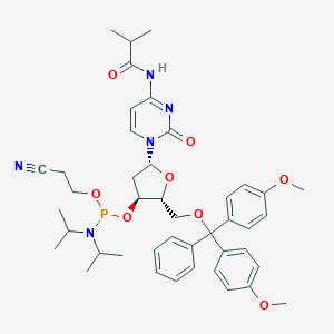 molecular formula C43H54N5O8P B034826 IBU-DC 磷酰胺 CAS No. 110522-84-4