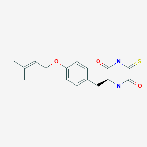molecular formula C18H22N2O3S B034839 Silvathione CAS No. 105637-71-6