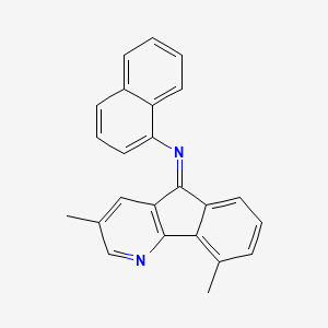 (3,9-dimethyl-5H-indeno[1,2-b]pyridin-5-ylidene)1-naphthylamine