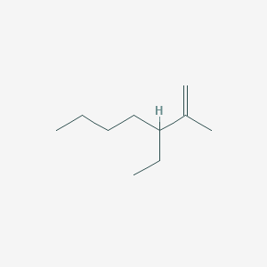 molecular formula C10H20 B034852 3-乙基-2-甲基-1-庚烯 CAS No. 19780-60-0