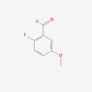 molecular formula C8H7FO2 B034865 2-Fluoro-5-methoxybenzaldehyde CAS No. 105728-90-3