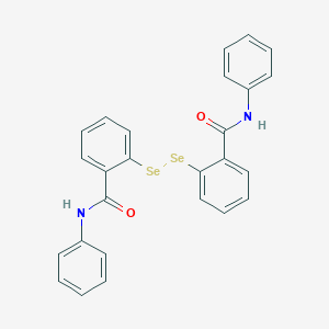 molecular formula C26H20N2O2Se2 B034879 Ebselen diselenide CAS No. 106663-84-7
