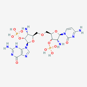 molecular formula C19H28N10O13P2 B034887 Padcdg CAS No. 109679-55-2