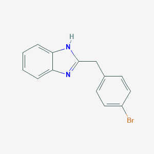 molecular formula C14H11BrN2 B034896 2-(4-Bromobenzyl)-1H-benzimidazole CAS No. 100622-41-1