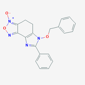 6-(benzyloxy)-7-phenyl-5,6-dihydro-4H-imidazo[4,5-e][2,1,3]benzoxadiazole 3-oxide