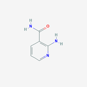 molecular formula C6H7N3O B349022 2-Aminopyridine-3-carboxamide CAS No. 1320-86-1