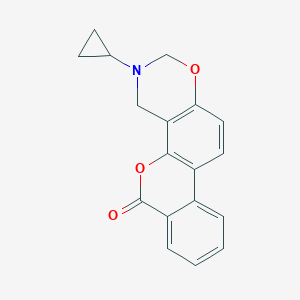 3-Cyclopropyl-2,4-dihydroisochromeno[3,4-f][1,3]benzoxazin-6-one