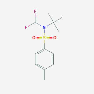 N-(tert-butyl)-N-(difluoromethyl)-4-methylbenzenesulfonamide