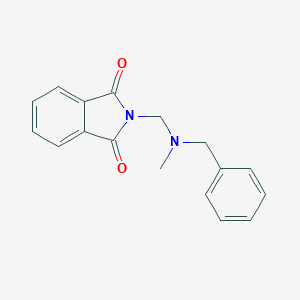 2-[[Benzyl(methyl)amino]methyl]isoindole-1,3-dione