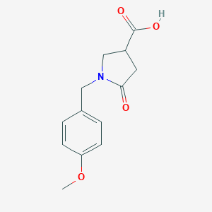 1-(4-Methoxybenzyl)-5-oxopyrrolidine-3-carboxylic acid
