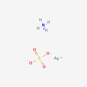 molecular formula AgH4NO4S B034934 Silver ammonium sulfate CAS No. 102262-34-0