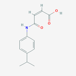 (Z)-4-oxo-4-(4-propan-2-ylanilino)but-2-enoic acid