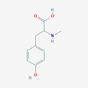 molecular formula C10H13NO3 B034942 N-methyl tyrosine CAS No. 19897-63-3