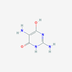 molecular formula C4H6N4O2 B034952 2,5-Diamino-4,6-dihydroxypyrimidine CAS No. 102783-67-5