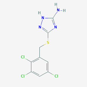 B349520 5-[(2,3,5-trichlorobenzyl)sulfanyl]-4H-1,2,4-triazol-3-amine CAS No. 880451-77-4