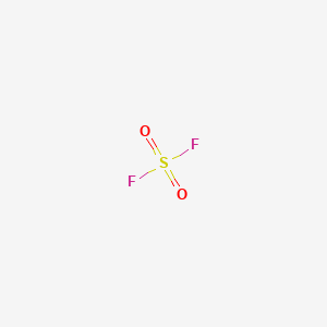 molecular formula SO2F2<br>F2O2S B034953 Sulfuryl fluoride CAS No. 2699-79-8