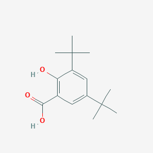 molecular formula C15H22O3 B034957 3,5-Bis-tert-butylsalicylic acid CAS No. 19715-19-6