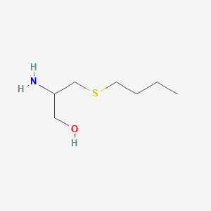 2-Amino-3-butylsulfanylpropan-1-ol