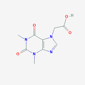 molecular formula C9H10N4O4 B349644 Acefylline CAS No. 652-37-9