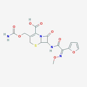 molecular formula C16H16N4O8S B034974 头孢噻肟 CAS No. 55268-75-2